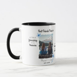 Best Friends Forever Custom Photo Mug