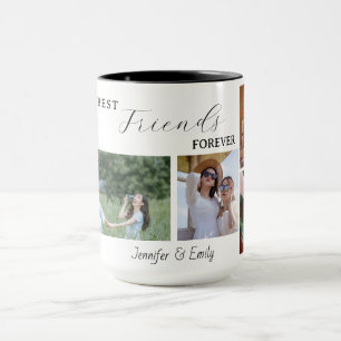 Best Friends Forever Custom Photo Mug – 6 photos