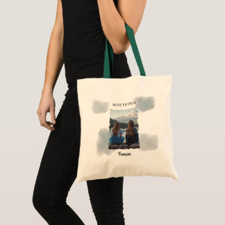 Best Friends Forever Custom Photo Tote Bag