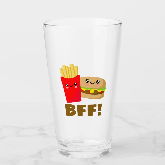 Best Friends Forever Glass (Front)