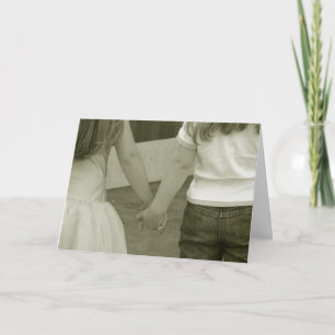 Best Friends Forever Greeting Card Template