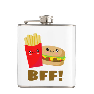 Best Friends Forever Hip Flask
