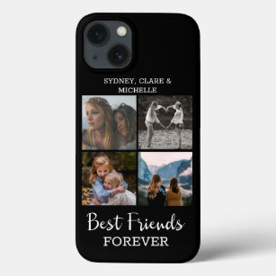 Best Friends Forever Instagram Photos Black iPhone 13 Case