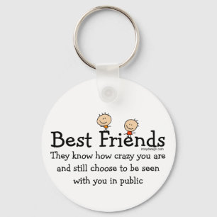 Best Friends Forever Keychain