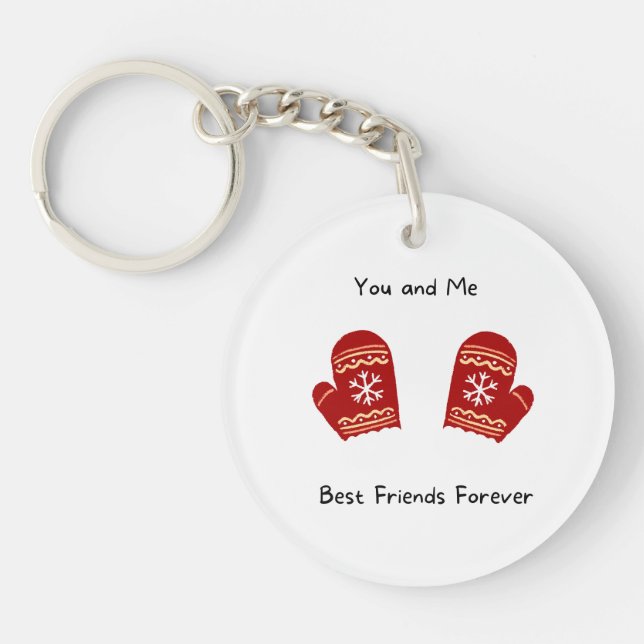 Best Friends Forever Keychain (Front)