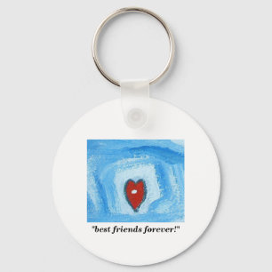 BEST FRIENDS FOREVER KEYCHAIN