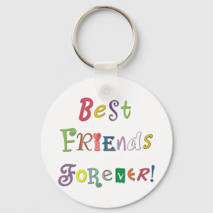 Best Friends Forever Keychain
