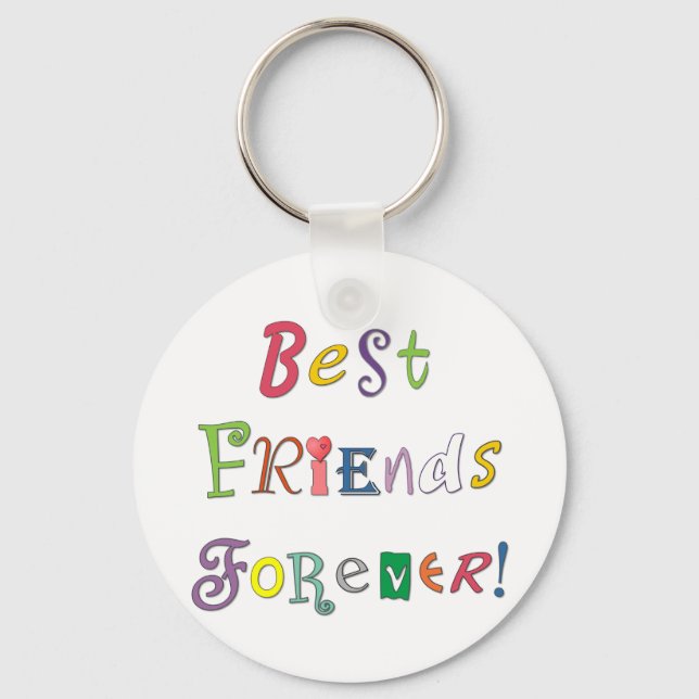 Best Friends Forever Keychain (Front)