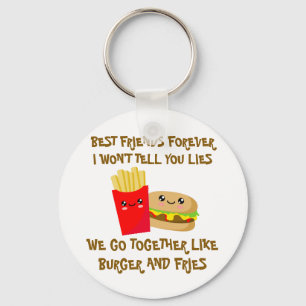Best Friends Forever Keychain