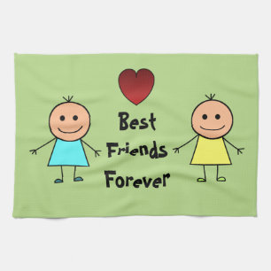 Best Friends Forever Kitchen Towel