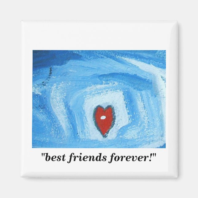 BEST FRIENDS FOREVER MAGNET (Front)