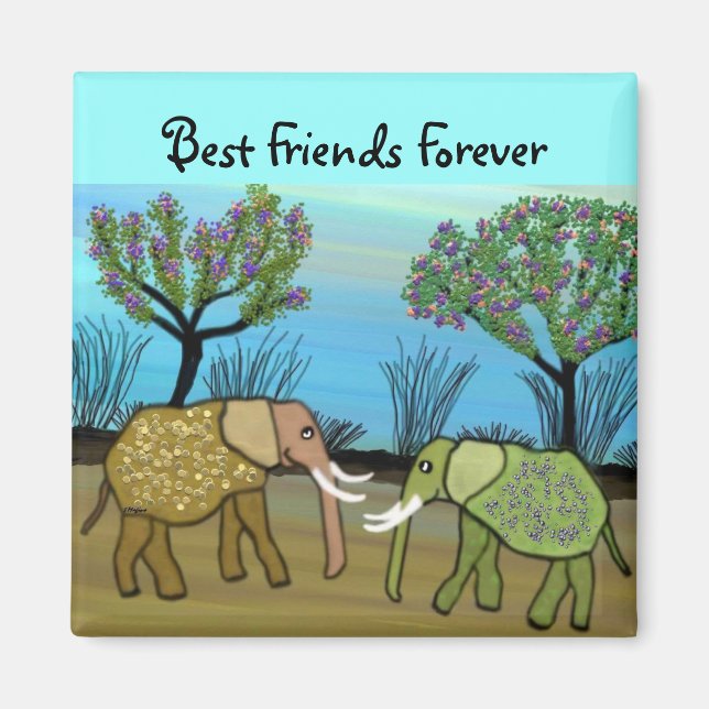 Best Friends Forever Magnet (Front)