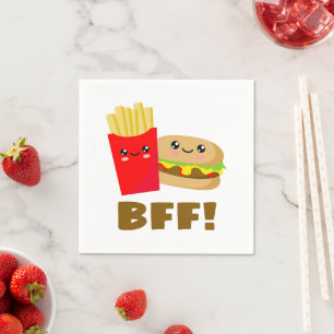 Best Friends Forever Napkin