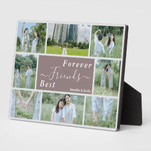 Best Friends Forever Photo Collage Plaque