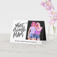 Best Friends Forever Photo Grey happy Birthday