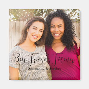 Best Friends Forever Photo Names  Magnet