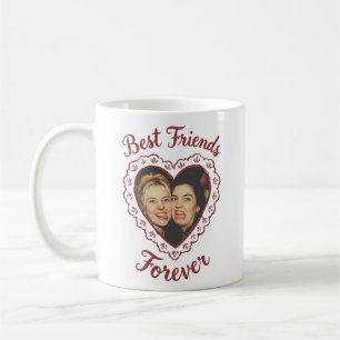 Best Friends Forever Photo Template Coffee Mug