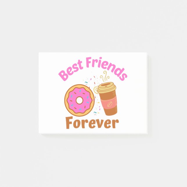 BEST FRIENDS FOREVER POST-IT NOTES (Front)