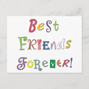 Best Friends Forever Postcard