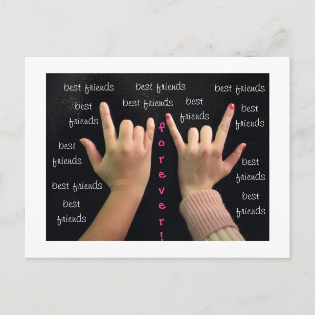 Best Friends Forever! Postcard (Front)