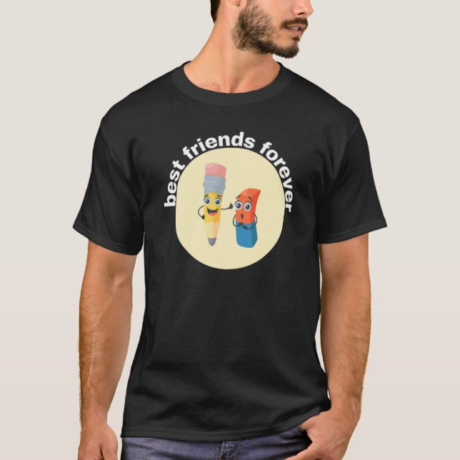 Best Friends Forever shirts | Friendship Gift. (Front)