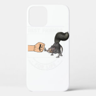 Best Friends Forever Squirrel Cute Fist Bump Bff F iPhone 12 Case