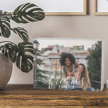 Best Friends Forever White Script Custom Photo Wooden Box Sign<br><div class="desc">Trendy wooden box sign with your own custom photo. A lovely photo gift with text overlay which reads "best friends forever" in white hand lettering and uppercase typography. The photo template is set up for you to add your photo - landscape format will be easiest to work with. Please browse...</div>