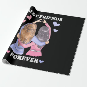 Best Friends Forever Wrapping Paper