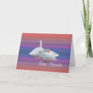 Best friends friendship card