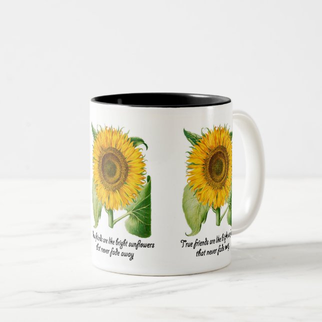 Best Friends Friendship Inspiration Gift Mug Cup (Front Right)