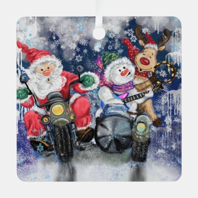 Best Friends Funny Christmas Ornaments (Front)