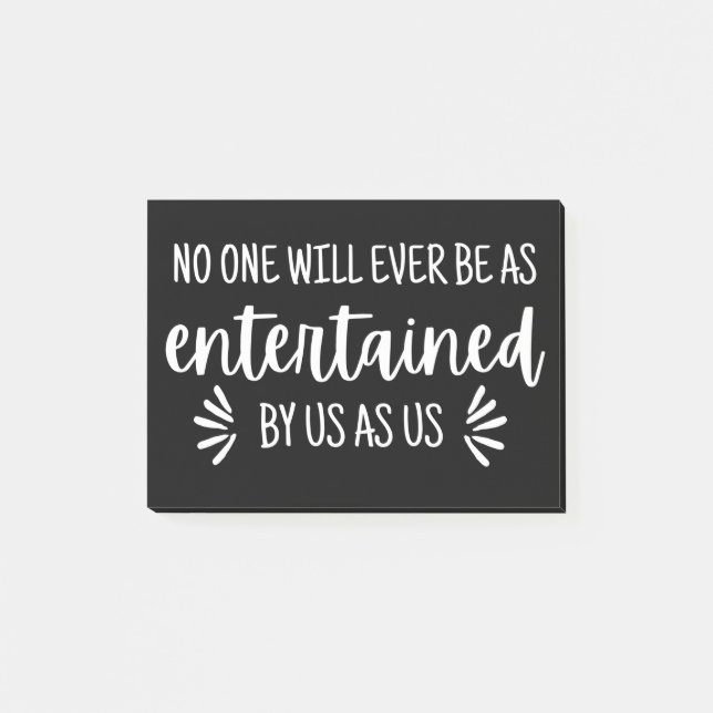 Best Friends Funny Quote Post-it Notes (Front)