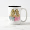 Best Friends Gift Mug Two Blonde Girls