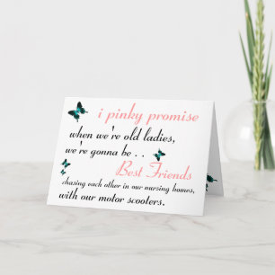 Best Friends Greetings Card