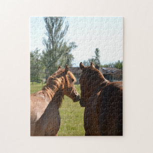 Best Friends Horses Jigsaw Puzzle