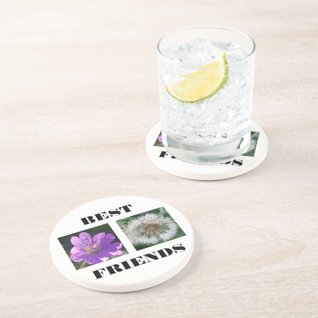 Best Friends Image Template Coaster (Side)