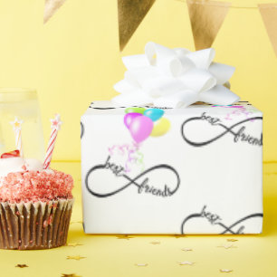 Best Friends Infinity Design Wrapping Paper