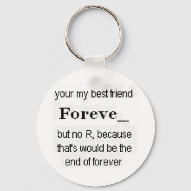 best friends key chain (Front)