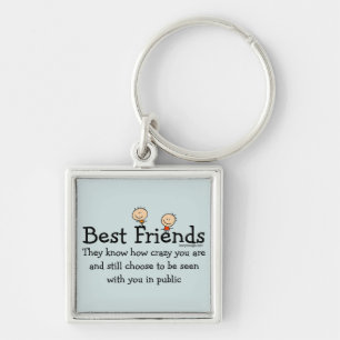 Best Friends Keychain