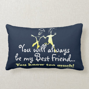 Best Friends Knows Lumbar Pillow