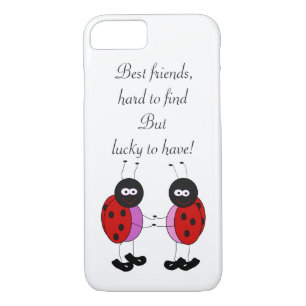 Best friends ladybugs Case-Mate iPhone case