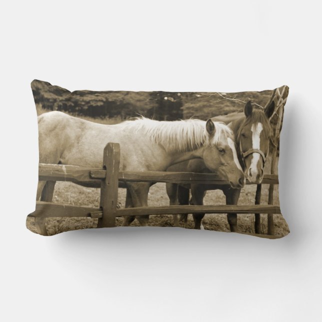 Best Friends Lumbar Pillow (Front)