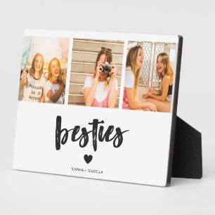 Best Friends Name Besties Photo Plaque