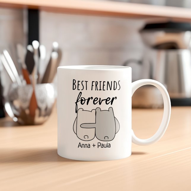 Best Friends Name Friendship Coffee Mug (Creator Uploaded)