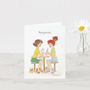 Best Friends note card