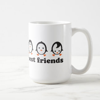 best friends - penguins coffee mug