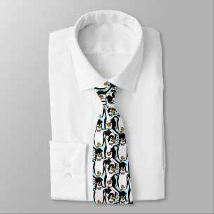 Best Friends Penguins Graduation Tie