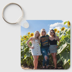 Best Friends Photo Keychain