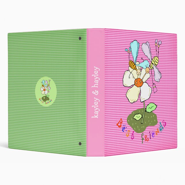 Best Friends Scrapbook Binder (Background)