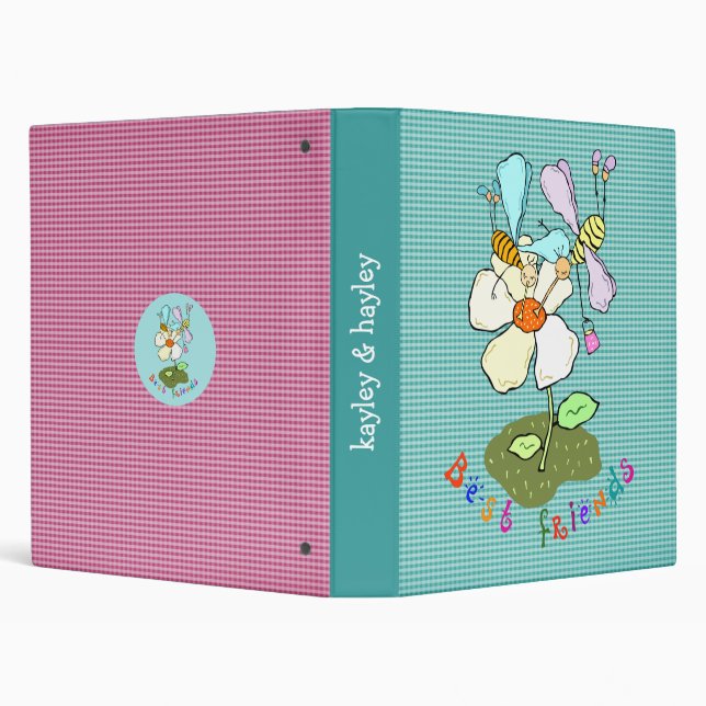 Best Friends Scrapbook Binder (Background)